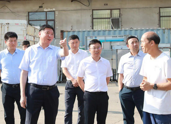 王忠昆調(diào)研電商、物流產(chǎn)業(yè)發(fā)展